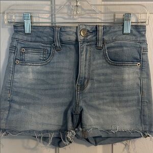 Hi-Rise Jean Shorts